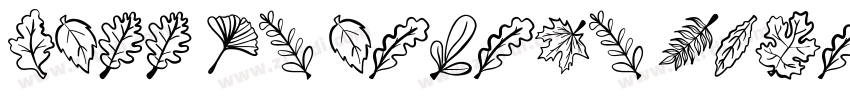 Fall in Autumn Regul字体转换 Fall in Autumn Regul字体转换